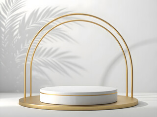 Minimalist 3D podium