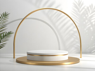 Minimalist 3D podium