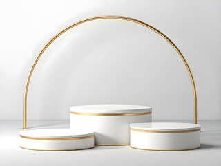 Minimalist 3D podium