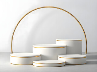 Minimalist 3D podium