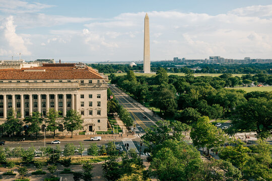 Elevated View of Washington, D.C.