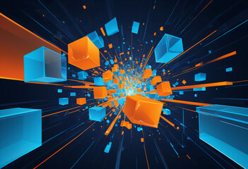3D Abstract Background