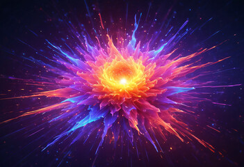 Fototapeta premium Cosmic Explosion