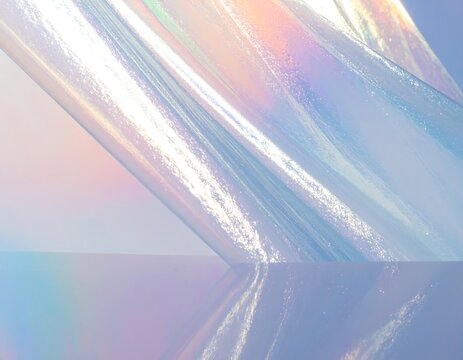 Abstract iridescent material