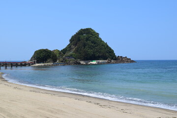 白山島 東北の江ノ島 山形県