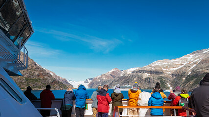 Blue Skies, Glaciers, mountains and Icebergs of Prins Christian Sund, South Greenland, August 2025 © Neil_Benison_Photos