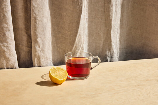 Tea with lemon