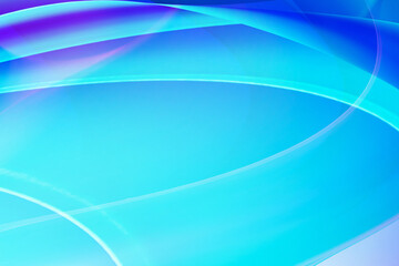 Abstract 3D render illustration of blue pink gradient background