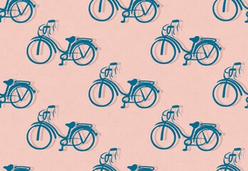 Vintage Bicycle Pattern