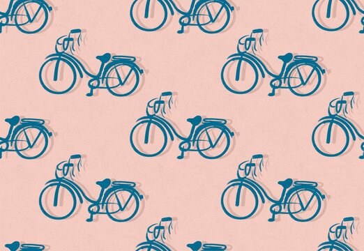 Vintage Bicycle Pattern
