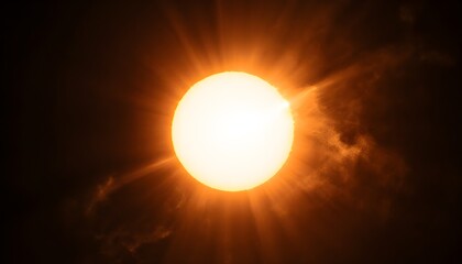 sun light on the sky