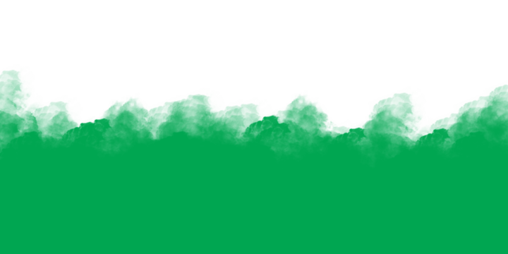 Green field under black sky abstract art