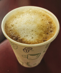 closeup coffe