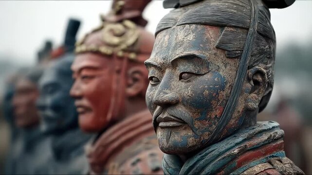 The magnificent sculptural art of Qin Shi Huang's terracotta army