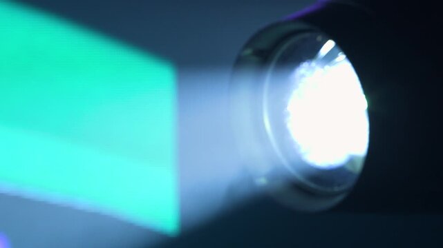 spotlights at nightclub