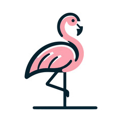 
flamingo illustration design
