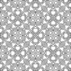 Linear pattern. Digital design.Black and white pattern for web page, textures, card, poster, fabric, textile. Linear Wallpaper Image.
Repeating ornament.