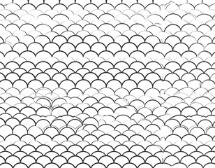 Abstract fish scale pattern