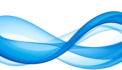Abstract flowing blue waves (1)