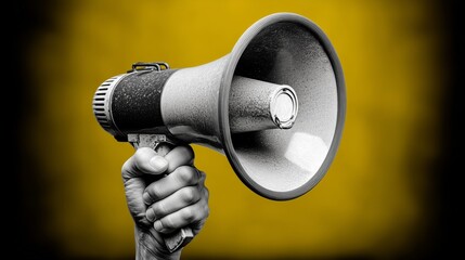 Loudspeaker in Hand for Communication