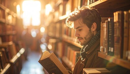 Cozy Bookshop Browsing