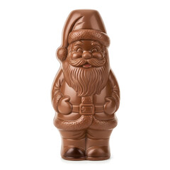 wooden buddha statue isolated