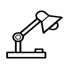 Adjustable Desk Lamp Icon