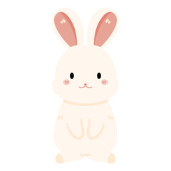 cute rabbit illustration