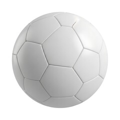 Fototapeta premium Soccer ball isolated on white background, a classic sport equipment
