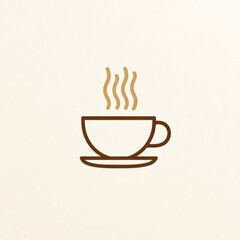 Hot coffee cup illustration