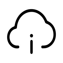 Cloud upload icon
