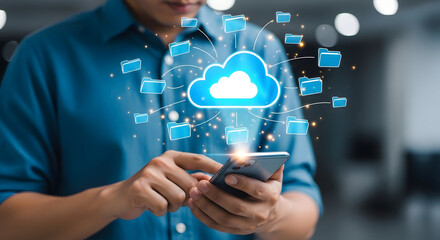 Access cloud data easily with mobile technology