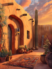 Spicy Desert Abode
