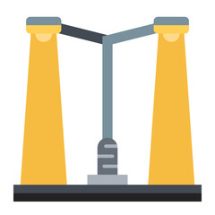 Street Light vector icon
