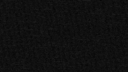Black screen with static lines and analog TV noise, retro CRT glitch distortion, bad signal interference, vintage television error. 4K Old TV screen overlay background. - Powered by Adobe