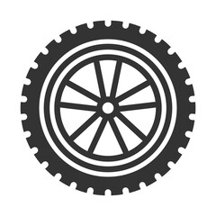tires icon solid glyph , car, automobile 