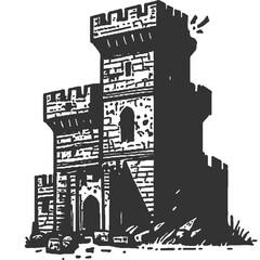 Unending Vintage Illustration Vector