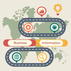 Naklejka premium vector illustration of an abstract background