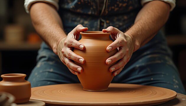 Crafted Moments - A Potter's Embrace