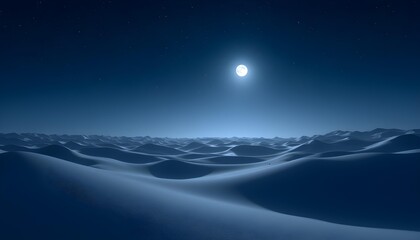 Fototapeta premium Mystical Sands of SDXL: A Canvas of Nocturnal Wonders