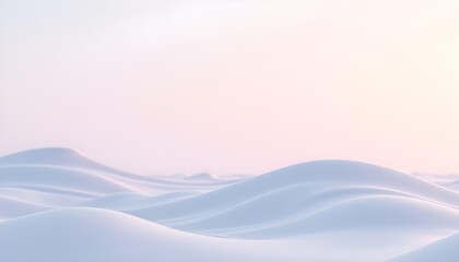 Serene Pastel Gradient Waves
