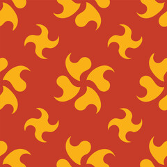 Irregular Hand Drawn Seamless Pattern for Modern Prints and Backgrounds