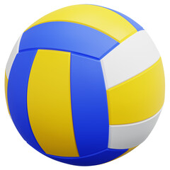 3D Volleyball Icon