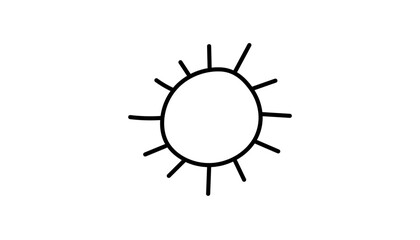 Witchcraft and magic sun with sunrise solar rays shine. Daylight sunshine helios and occult mystic esoteric astrology mix. Tarot, moon, celestial, spiritual, symbol, ritual and spell add detail.