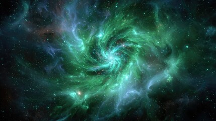 Spiral Nebula In Deep Space