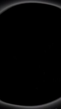Minimalist Abstract Black Oval Shape with Subtle Light Vignette on a Clean Dark Background