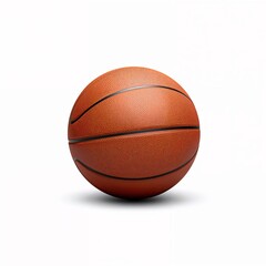 basketball ball isolated on white