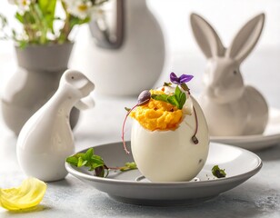 Festive Easter egg dish