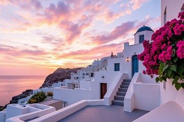 Pastel Evening Horizon
