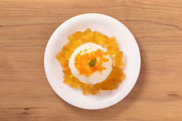 クリームチーズポテトのジュレ仕立て